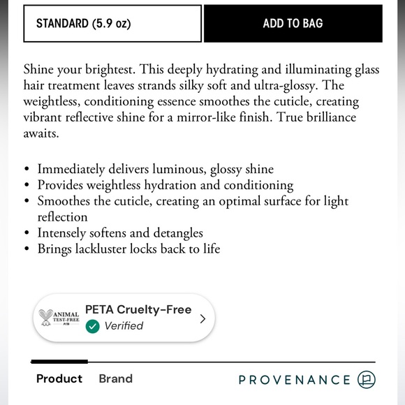 Brand new ORIBE mirror rinse glass hair treatment - Picture 3 of 4